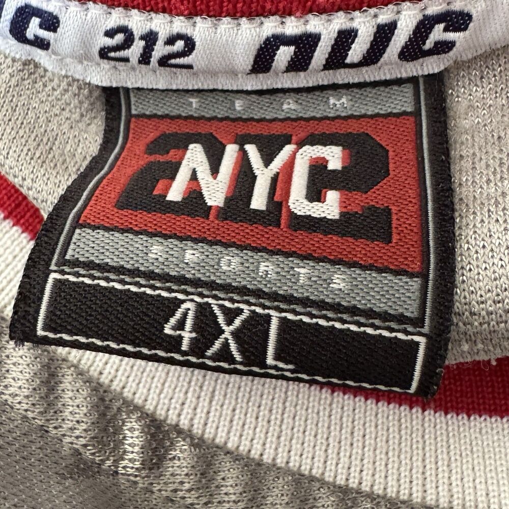 Vintage 212 NYC Basketball Jersey New York 4XL 30x24 - Picture 3 of 5